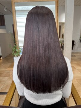 アマレット(Amaretto) 【チョコレートブラウン×うるツヤストレート】