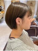 大人ショートボブ