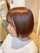 アンピット(Un pitto)&nbsp;ボブ×オレンジカラー