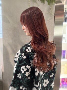 ゼスト クレス(ZEST Cres) 【立川CRES佐藤穂莉】韓国レッドブラウン