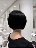 ☆お客様style☆ぷつっとミニボブ