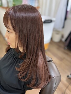 231ルームトゥビューティファイ(231 room to beautify) レイヤーカットピンクベージュ