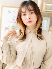 カバーヘア ブリス 戸田公園西口店(COVER HAIR bliss)&nbsp;レイヤーカット外国人風インナーカラーa戸田公園20代30代40代