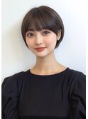 前髪あり耳掛けショート［＃渋谷駅＃韓国＃髪質改善］