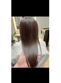 美髪～オリーブアッシュ×髪質改善トリートメント