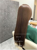 クレア 西尾店(CREA) グロスカラー×オリーブベージュ