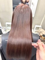 ファビ 渋谷(Fab) 渋谷/髪質改善ストレート/艶髪/ピンクブラウン