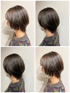 グルグル 新小岩店(GULGUL) ショートウルフ×アッシュ