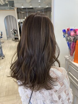 シェノン 赤羽店(CHAINON) 上品な大人女性柔らかいオリーブベージュ北区赤羽エアリーヘア