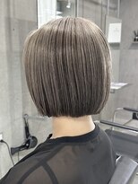 ラック 表参道(LUCK)&nbsp;ミニボブ/アンブレラカラー/ミルクティー/くすみベージュ/表参道