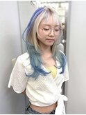 くびれヘア/アプリコットオレンジ/ハイライトカラー/名古屋/名駅