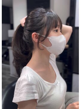 ピリオド 蒲田(Period.) 【西川指名必須】一発で巻ける顔まわりカット/髪質改善/蒲田