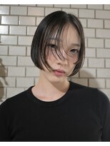 タス(tas) 長めの前髪でクールなボブに!