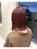 枚方暖色系カラー/ラベンダー/赤#AKANE