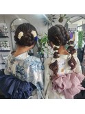 浴衣着付ヘアセット