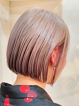 カミヤノハナレの写真/【ハイライト、インナーカラー、バレイヤージュ】活性ケラチン使用ブリーチでダメージレスの格上カラー♪