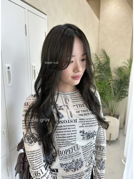 ジーナ 南草津(Zina) 大人気レイヤーカット×艶カラー♪