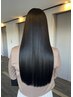 【髪質改善】プレミアム酸性ストレート＋カット￥21560