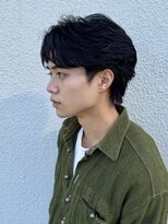 クロト(Clotho) センターパート/フェザーパーマ/波巻きツイストスパイラル