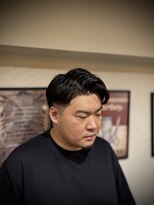 プラウド(PROUD)&nbsp;【proud】サイドパート／七三分けワンカールパーマ/フェード