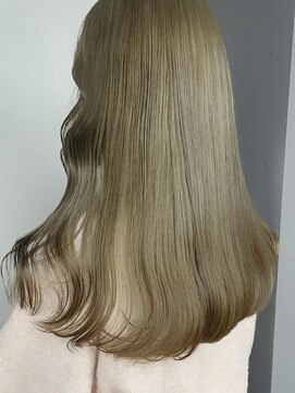 シー 浦安(SEA) 浦安/髪質改善/韓国風巻き/オリーブベージュ/ハイトーンカラー