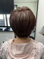 ルシック(LE CHIC) ショートススタイル/髪質改善/白髪染め/チェリーレッド