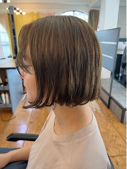 ラゴム(Lagom)の写真/髪質や年齢に寄り添ったデザインだけでなく、家に帰ってもサロン帰りのスタイルが続くスタイルに◎