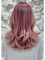 モアナ バイ ヘッドライト 大和店(Moana by HEADLIGHT) #ブリーチ#ダブルカラー#ピンクベージュ