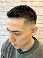 グレイスフルバーバー 赤坂見附店 デキる男のスキンフェード【バーバー/シェービング/メンズカット