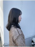 光に透けるブルーブラックが可愛い◎