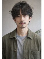 キュー(Cue_)&nbsp;《30代.40代男性へ。大人のメンズパーマ》シャドウパーマ