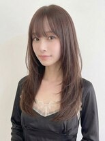 ウィールールピヴォクロス(WE RULE pivot cross)&nbsp;春カラー×顔周りレイヤーカット◆小顔ハッシュカット