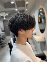 リミュー バイ イフ(lmu by if)&nbsp;無造作パーマでつくる韓国マッシュ