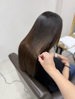 ミラバイケンジ 藤沢(Mira by KENJE)&nbsp;ワンホンレイヤー/ミルクティーブロンド/ダークブルー/藤沢