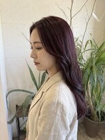 フゥカ 売市店(fuka)&nbsp;ボルドーカラー×ロングレイヤー