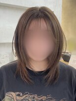 リコ(Lico) ハッシュカット×ブリーチなしカラー