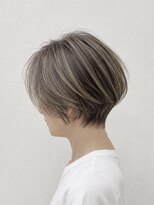 ウル(ulu)&nbsp;大人ナチュラルハイライト　白髪ボカシハイライト　名東区美容室