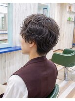 ルートヘア 辻堂店 メンズニュアンスパーマショート☆