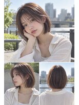 ワゴンバイアフロート(Wagon by afloat)&nbsp;顔まわりレイヤー×大人可愛いミディアム/20代30代40代/池袋