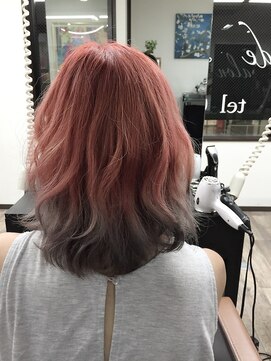 ユニーク(UniQ) 【UniQ・小笹】グラデーション・チェリーグレージュ