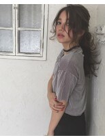 ヘア ラボ ニコ 藤沢店(hair Labo nico...) #ワイドバング#くびれミディ#モーブカラー#ネープレス