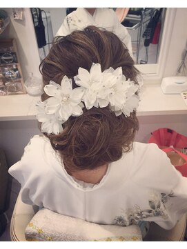 セットサロン フルール(Fleur) 和装アップスタイル