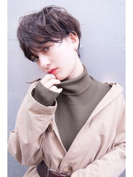 エース (ACE) ACE LA ゆるふわパーマ×アッシュグレージュ