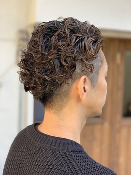 グリムヘアー(GLIM hair) メンズ2ブロックパーマ