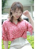大人ふんわり小顔　外ハネ