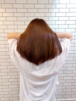 オーストヘアー 銀座(Aust hair) 酸性ストレート/ココアブラウン/髪質改善