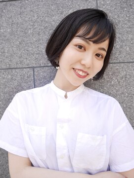 シュシュ(shushu) 今流行りのミニボブ　【有海一生】/シースルー／髪質改善