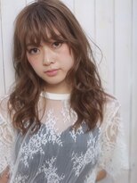 アースエレガンス 田町店(EARTH Elegance)&nbsp;ふんわりバングがかわいいカールスタイル