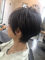 ランプ ヘアスタジオ(LAMP Hair Studio) ☆ハンサムショート＋グレーアッシュ☆