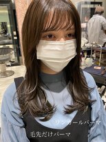 アピッシュ ギンザ(apish ginza)&nbsp;tomo apish独自の艶と動きのワンカールデジタルパーマ